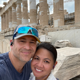 travel photo at the parthenon